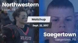 Matchup: Northwestern High vs. Saegertown  2017