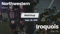 Matchup: Northwestern High vs. Iroquois  2018