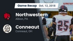Recap: Northwestern  vs. Conneaut  2018
