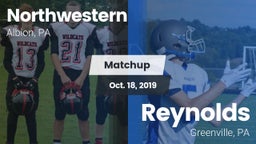 Matchup: Northwestern High vs. Reynolds  2019