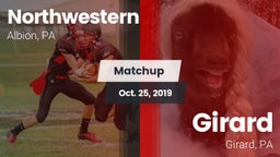 Matchup: Northwestern High vs. Girard  2019