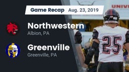 Recap: Northwestern  vs. Greenville  2019