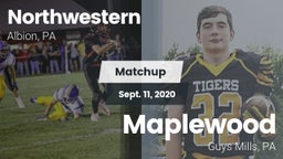 Matchup: Northwestern High vs. Maplewood  2020