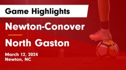 Newton-Conover  vs North Gaston  Game Highlights - March 12, 2024