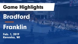 Bradford  vs Franklin  Game Highlights - Feb. 1, 2019