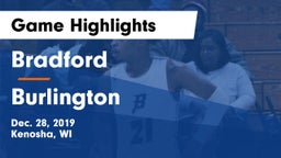 Bradford  vs Burlington  Game Highlights - Dec. 28, 2019