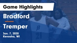 Bradford  vs Tremper Game Highlights - Jan. 7, 2020