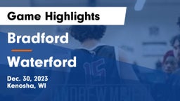 Bradford  vs Waterford  Game Highlights - Dec. 30, 2023