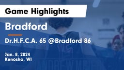 Bradford  vs Dr.H.F.C.A. 65 @Bradford 86 Game Highlights - Jan. 8, 2024