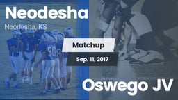 Matchup: Neodesha  vs. Oswego JV 2017