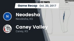 Recap: Neodesha  vs. Caney Valley  2017
