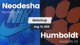 Matchup: Neodesha  vs. Humboldt  2018