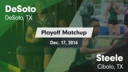 Matchup: DeSoto  vs. Steele  2016