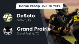 Recap: DeSoto  vs. Grand Prairie  2019