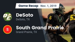 Recap: DeSoto  vs. South Grand Prairie  2019