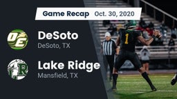 Recap: DeSoto  vs. Lake Ridge  2020