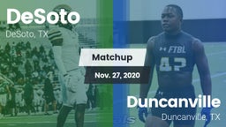 Matchup: DeSoto  vs. Duncanville  2020