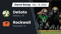 Recap: DeSoto  vs. Rockwall  2020