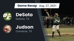 Recap: DeSoto  vs. Judson  2021