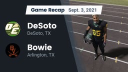 Recap: DeSoto  vs. Bowie  2021