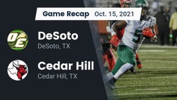 Recap: DeSoto  vs. Cedar Hill  2021