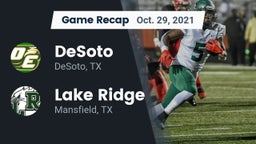 Recap: DeSoto  vs. Lake Ridge  2021