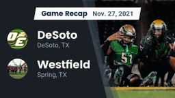 Recap: DeSoto  vs. Westfield  2021