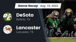Recap: DeSoto  vs. Lancaster  2022