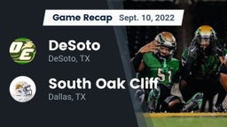 Recap: DeSoto  vs. South Oak Cliff  2022