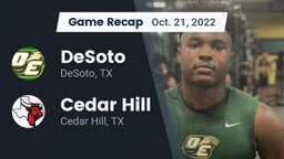 Recap: DeSoto  vs. Cedar Hill  2022