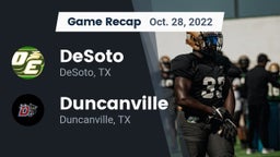 Recap: DeSoto  vs. Duncanville  2022