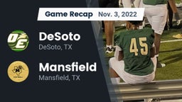 Recap: DeSoto  vs. Mansfield  2022