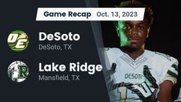 Recap: DeSoto  vs. Lake Ridge  2023