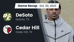 Recap: DeSoto  vs. Cedar Hill  2023