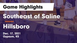 Southeast of Saline  vs Hillsboro  Game Highlights - Dec. 17, 2021