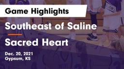 Southeast of Saline  vs Sacred Heart  Game Highlights - Dec. 20, 2021