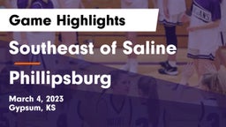 Southeast of Saline  vs Phillipsburg  Game Highlights - March 4, 2023