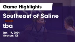 Southeast of Saline  vs tba Game Highlights - Jan. 19, 2024