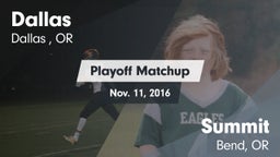 Matchup: Dallas  vs. Summit  2016