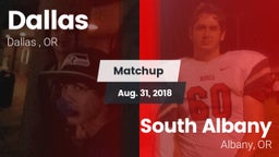 Matchup: Dallas  vs. South Albany  2018