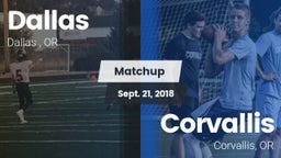 Matchup: Dallas  vs. Corvallis  2018