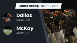 Recap: Dallas  vs. McKay  2019