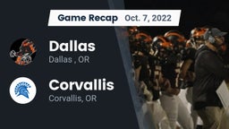 Recap: Dallas  vs. Corvallis  2022