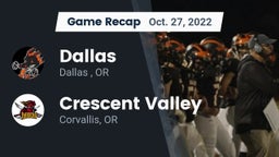 Recap: Dallas  vs. Crescent Valley  2022