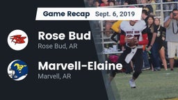 Recap: Rose Bud  vs. Marvell-Elaine  2019