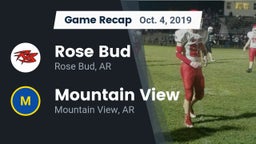 Recap: Rose Bud  vs. Mountain View  2019