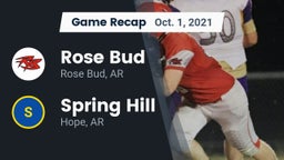 Recap: Rose Bud  vs. Spring Hill  2021
