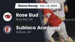 Recap: Rose Bud  vs. Subiaco Academy 2022