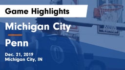 Michigan City  vs Penn  Game Highlights - Dec. 21, 2019