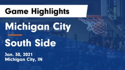 Michigan City  vs South Side  Game Highlights - Jan. 30, 2021